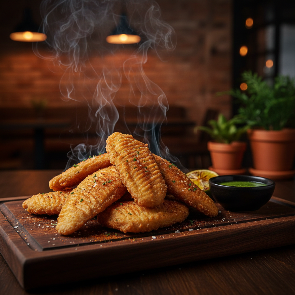 Filé de Tilápia Empanada